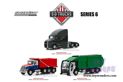 Greenlight - S.D. Trucks Series 6 (1/64 scale diecast model car, Asstd.) 45060/48