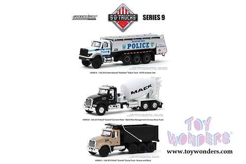 Greenlight - S.D. Trucks Series 9 (1/64 scale diecast model car, Asstd.) 45090/48
