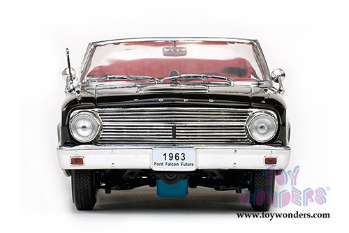 Sun Star USA - Ford Falcon Open Convertible (1963, 1/18 scale diecast model car, Raven Black) 4533BK