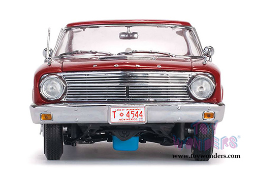 Sun Star USA - Ford Falcon Hardtop (1963, 1/18 scale diecast model car, Rangoon Red) 4544