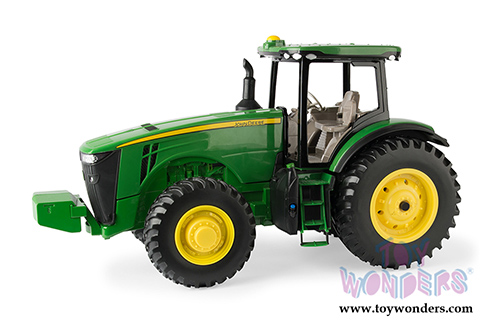 Tomy ERTL - John Deere 8R Tractor with Decal Sheet - LP66141 (1/16 scale diecast model car, Green) 45565