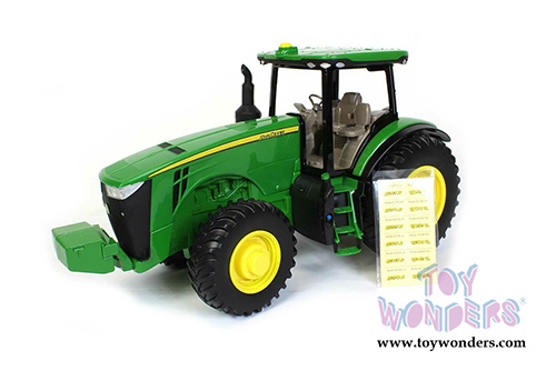 Tomy ERTL - John Deere 8R Tractor with Decal Sheet - LP66141 (1/16 scale diecast model car, Green) 45565