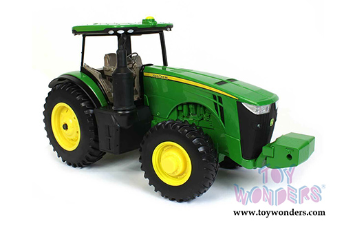 Tomy ERTL - John Deere 8R Tractor with Decal Sheet - LP66141 (1/16 scale diecast model car, Green) 45565