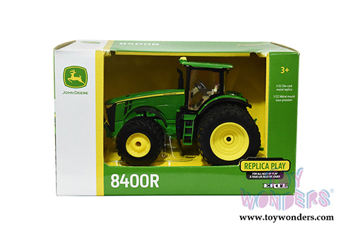 Tomy ERTL - John Deere 8400R Tractor (1/32 scale diecast model car, Green) 45568