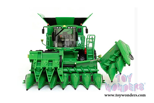 Tomy ERTL Prestige Collection - John Deere S790 Combine w/Duals, and Grain & Corn Heads (1/32 scale diecast model car, Green) 45617