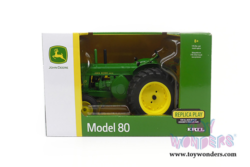 Tomy ERTL - John Deere Model 80 Tractor - LP69914 (1/16 scale diecast model car, Green) 45663