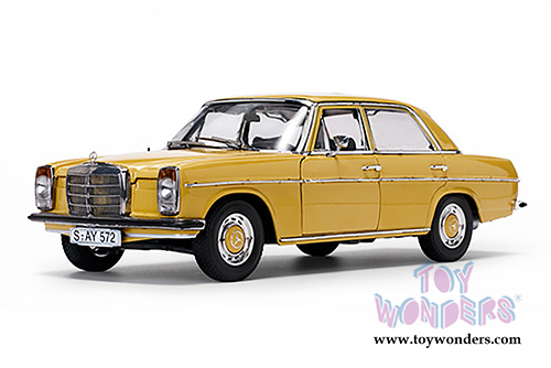 Sun Star Platinum - Mercedes-Benz Strich 8 Saloon (1968, 1/18 scale diecast model car, Sahara Yellow) 4572