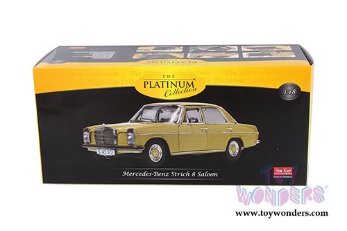 Sun Star Platinum - Mercedes-Benz Strich 8 Saloon (1968, 1/18 scale diecast model car, Sahara Yellow) 4572