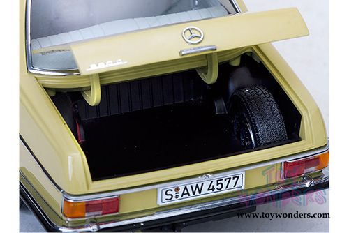 Sun Star Platinum - Mercedes-Benz Strich 8 Coupé (1973, 1/18 scale diecast model car, Ahorn Gelb or Maple Yellow) 4577
