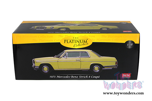 Sun Star Platinum - Mercedes-Benz Strich 8 Coupé (1973, 1/18 scale diecast model car, Ahorn Gelb or Maple Yellow) 4577