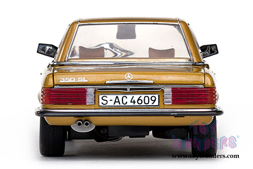 Sun Star European - Mercedes-Benz 350 SL Coupe (1977, 1/18 scale diecast model car, Icon Gold) 4609