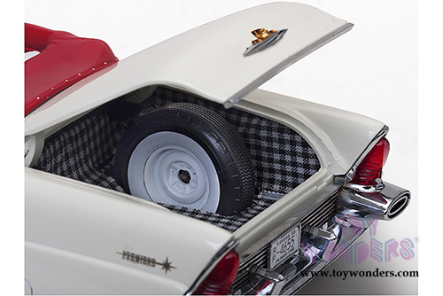 Sun Star Platinum - Lincoln Premiere Open Convertible (1956, 1/18 scale diecast model car, Starmist White) 4655