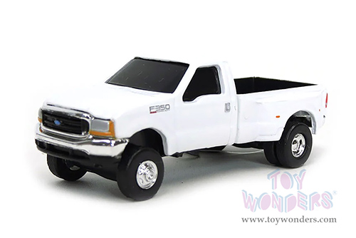 Tomy ERTL - Ford 350 Pickup (1/64 scale die cast model car, Green and White) 46582C