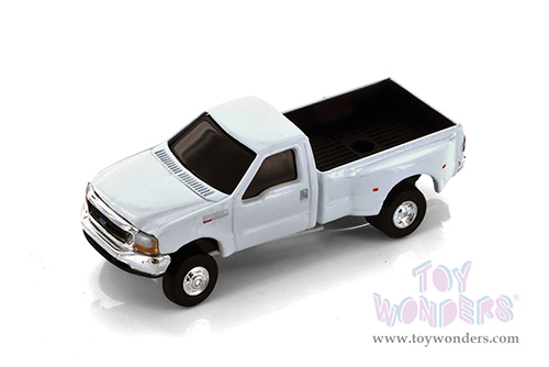Tomy ERTL - Ford 350 Pickup (1/64 scale die cast model car, Green and White) 46582C