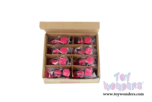 Tomy ERTL Case IH - Pink Tractor with Loader (1/64 scale die cast model car, Pink) 46705