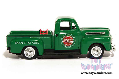 Motor City Coca-Cola - Ford F1 Pick Up (1948, 1/43 scale diecast model car, Green) 467431
