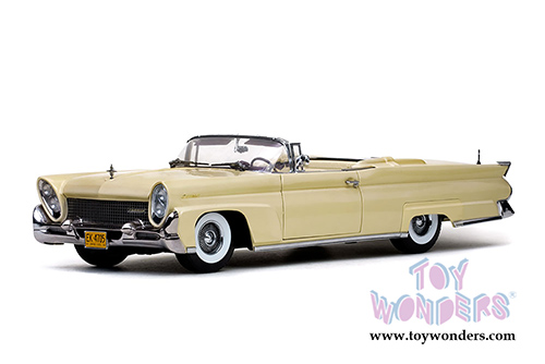 Sun Star Platinum - Lincoln Continental MK III Open Convertible (1958, 1/18 scale diecast model car, Champagne) 4705