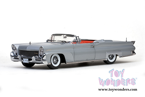 Sun Star Platinum - Lincoln Continental MK III Open Convertible (1958, 1/18 scale diecast model car, Silver Gray) 4706