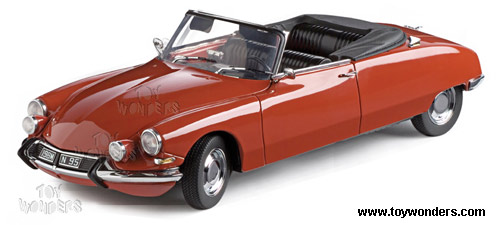 Sun Star Platinum - Citroen DS 19 Cabriolet Convertible (1/18 scale diecast model car, Red) 4741