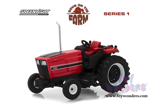 Greenlight - Down on the Farm Series 1 |  International&reg; Harvester&trade; 3488 Tractor (1981, 1/64 scale diecast model car, Red/Black) 48010E/48