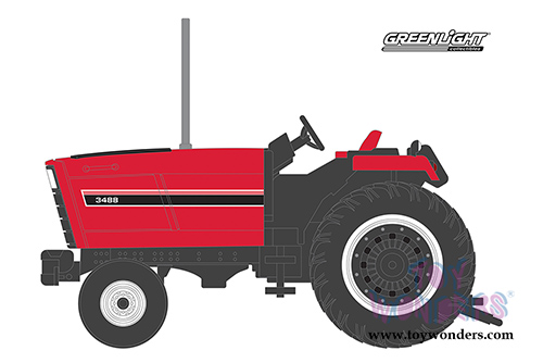 Greenlight - Down on the Farm Series 1 |  International&reg; Harvester&trade; 3488 Tractor (1981, 1/64 scale diecast model car, Red/Black) 48010E/48