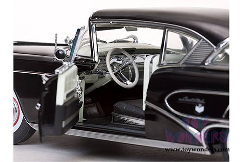 Sun Star Platinum - Buick Limited Riviera Coupe Hard Top (1958, 1/18 scale diecast model car, Black Charcoal) 4805