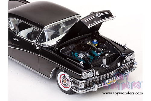 Sun Star Platinum - Buick Limited Riviera Coupe Hard Top (1958, 1/18 scale diecast model car, Black Charcoal) 4805