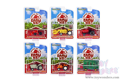 Greenlight - Down on the Farm Series 6 (1/64 scale diecast model car, Asstd.) 48060/48