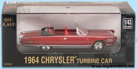 New Ray - Chrysler Turbine (1964, 1:43, Asstd.) 48086