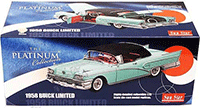 Show product details for Sun Star Platinum - Buick Limited Soft Top Convertible (1958, 1/18 scale diecast collectable model, Sylvan Grey) 4814