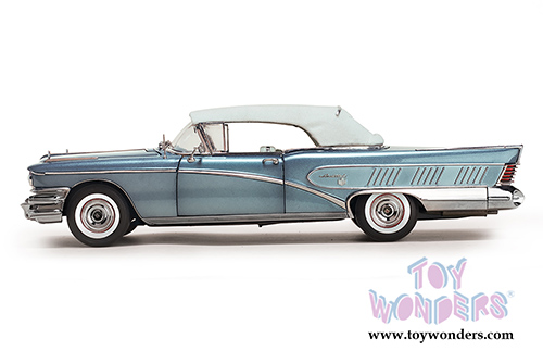 Sun Star Platinum - Buick&reg; Limited Closed Convertible (1958 1/18 scale diecast model car, Blue Mist) 4815