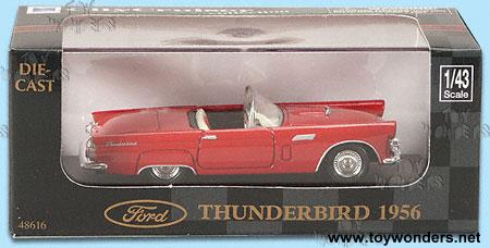 New Ray - Ford Thunderbird (1956, 1:43, Asstd.) 48616