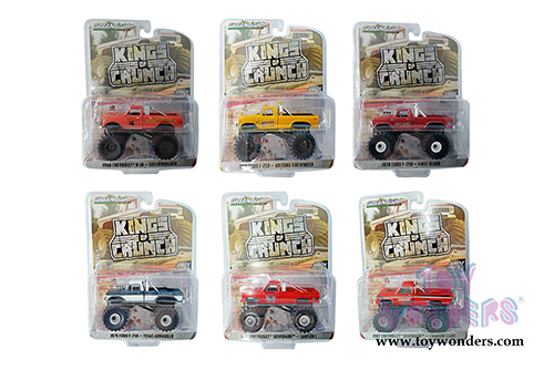 Greenlight - Kings of Crunch Series 8 (1/64 scale diecast model car, Asstd.) 49080/6