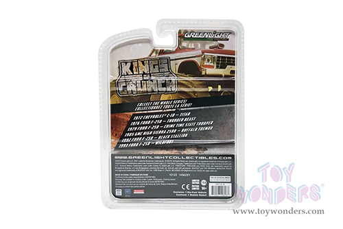 Greenlight - Kings of Crunch Series 11 | Ford F-250 Monster Truck - Wildfoot (1993, 1/64 scale diecast model car, Turquoise) 49110F/48