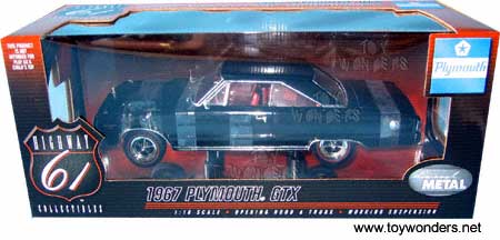 Highway 61 - Plymouth GTX (1967, 1:18, Black)