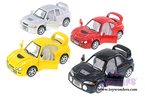 Kinsmart - Turbo Racer Undecorated (5" diecast model car, Asstd.) 5008/10DC