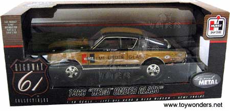 Highway 61 - Plymouth Hemi 'Cuda Drag Car (1966, 1:18, Gold)
