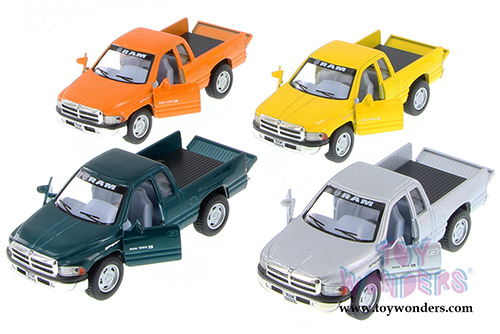 Kinsmart - Dodge Ram PickUp (1/44 scale diecast model car, Asstd.) 5018/6D