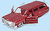 Show product details for Jada Toys Streetlow - Chevy Impala Wagon (1964, 1:24, Asstd.) 50201/2