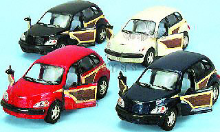 Kinsmart - PT Cruiser - Woody Edition (Asstd.)