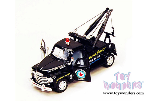Kinsmart - Chevy Tow Truck (1953, 1/38 scale diecast model car, Black ) 5033WBK