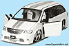 Show product details for Jada Toys Dub City - Chrysler Town & Country (2004, 1:24) 50349AA