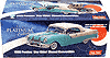 Show product details for Sun Star Platinum - Pontiac Star Chief Closed Convertible (1955, 1:18, White Mist / Nautilus Blue) 5053