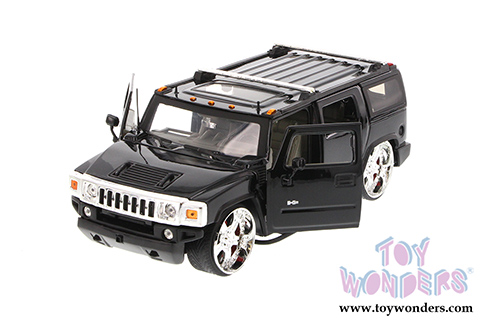Jada Toys Dub City - Hummer H2 SUV (1/24 scale diecast model car, Asstd.) 50549FU/24
