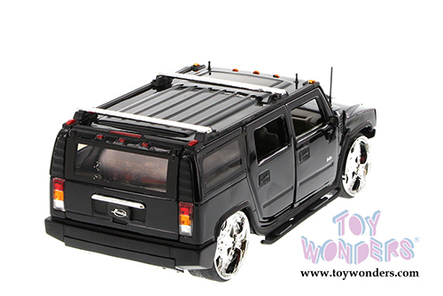 Jada Toys Dub City - Hummer H2 SUV (1/24 scale diecast model car, Asstd.) 50549FU/24