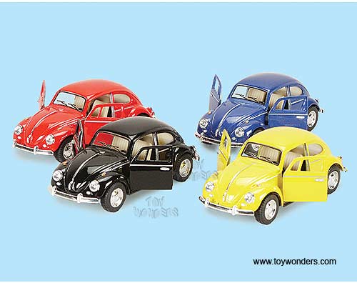 Kinsmart - Volkswagen Classic Beetle Hard Top (1967, 1:32, Asstd.) 5057D