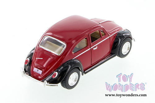 Kinsmart - Volkswagen Classic Beetle Duo Tone Hardtop (1967, 1/32 scale diecast model car, Asstd.) 5057DE