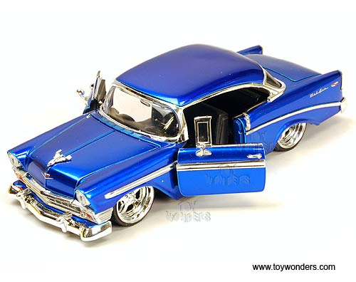 Jada Toys Bigtime Kustoms - Chevy Bel Air Hard Top (1956, 1/24 scale diecast model car, Asstd.) 50607CK