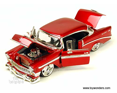 Jada Toys Bigtime Kustoms - Chevy Bel Air Hard Top (1956, 1/24 scale diecast model car, Asstd.) 50607CK