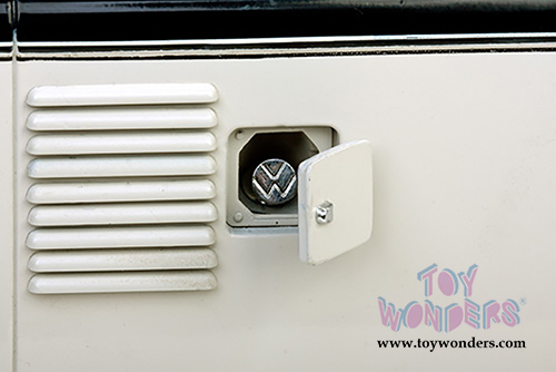 Sun Star - Volkswagen Minibus (1958, 1/12 scale diecast model car, Black/ Beige Gray) 5064